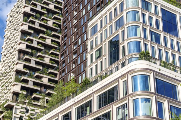 Residential tower Wonderwoods, 2 green buildings, in Utrecht in the new Healthy Urban Quarter, at
