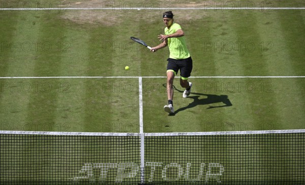 Alexander Zverev GER, Action, Tennis, ATP 250, BOSS Open 2025, Stuttgart, Baden-Württemberg,
