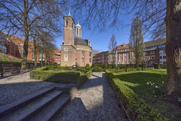 Clemenskirche, church, Baroque architectural style, architect Johann Conrad Schlaun, gardens,