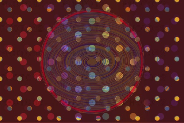 Gradient dot pattern. Graphic abstract geometric background for print. Design wallpaper. geometric
