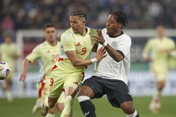 Football, U21, Friendly match, 2024/2025, Germany U21 vs. Spain U21, 25.03.2025, Merck-Stadion am