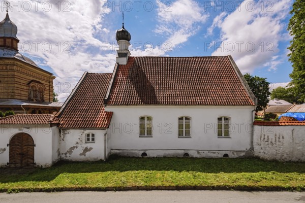 The Saint Nicholas The Miracle-worker's church in The Holy Spirit Mens Monastery, Jekabpils, Latvia