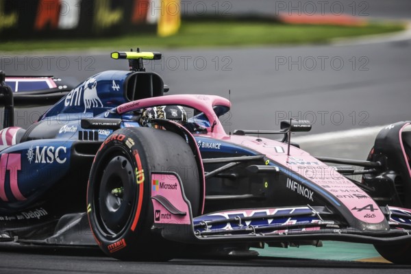 Jack Doohan of Australia drives the BWT Alpine F1 Team A525 Renault during third practice in the