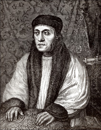 William Warham, c. 1450 - 1532, English churchman and statesman, Archbishop of Canterbury, Lord
