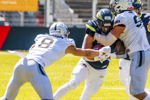 European League of Football, ELF/ Game : Tirol Raiders  at Stuttgart Surge , on June. 25. 2023 ,,