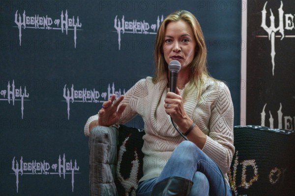 DÜSSELDORF-NEUSS, GERMANY, November 2nd 2019: Kristanna Loken (*1979, American actress, Terminator