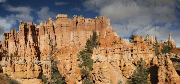 Panorama of Queens Garden, Bryce Canyon National Park, Utah