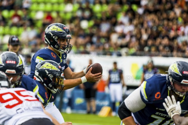European League of Football, ELF/ Game: Helvetic Mercenaries at Stuttgart Surge on 30. June. 2024,