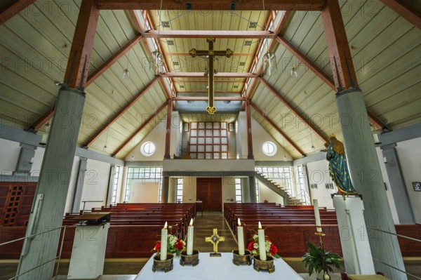 Filial Church of the Visitation of the Virgin Mary, Leubas near Kempten, Allgäu, Bavaria, Germany,