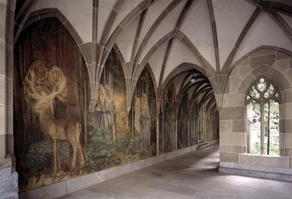 So-called cloister, St., Saint, Saint