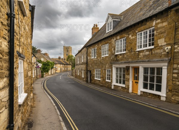Abbotsbury, United Kingdom, 6 September, 2022: picturesque Abbotsbury village in Dorset on the