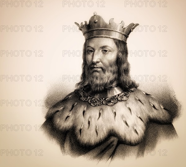 Clovis, Chlodovechus, Chlodwig I., Chlodowech, 466-511, King of the Franks of the Merovingian