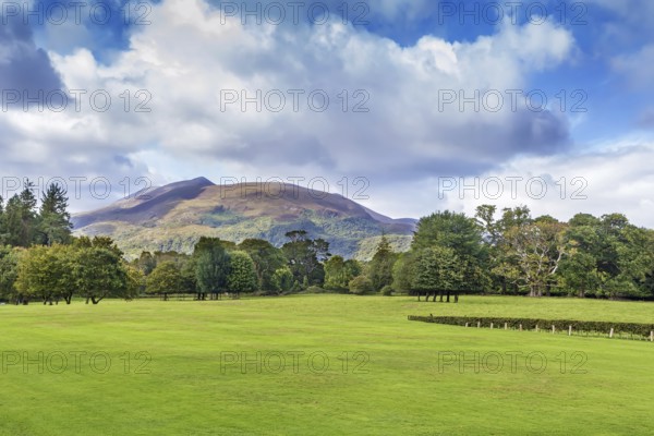 Landscape with Mangerton Mountain, in Killarney National Park, Ireland, Europe