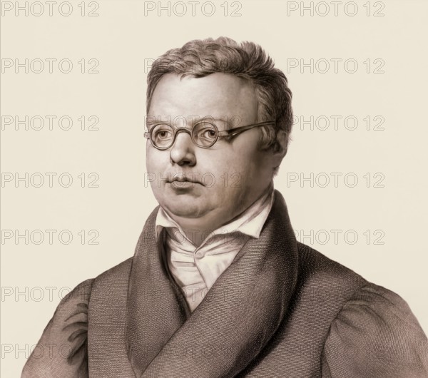 Friedrich Arnold Brockhaus, 1772 – 1823, German encyclopedia publisher and editor, digitally