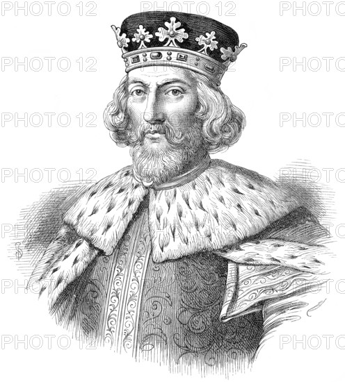 John or John Lackland, 1166 - 1216, King of England from 1199 to 1216, Johann Ohneland, Jean
