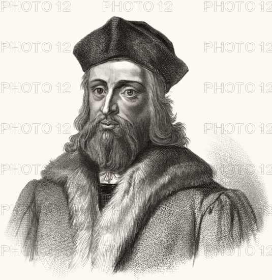 Jerome of Prague, Hieronymus von Prague, ca. 1365, 1416, a Bohemian scholar and founder of the