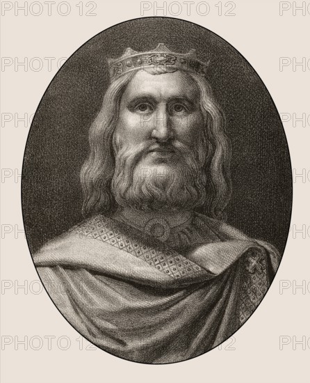 Clovis, Chlodovechus, Chlodwig I., Chlodowech, 466-511, King of the Franks of the Merovingian