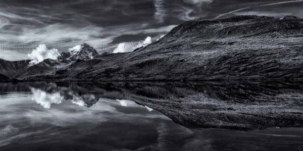 The Alpine region of Switzerland, Riffelsee