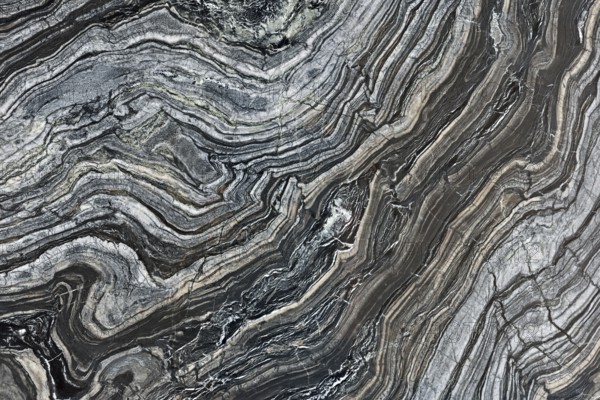 Natural pattern of marble black and white colour polished disc mineral. Super high resolution.