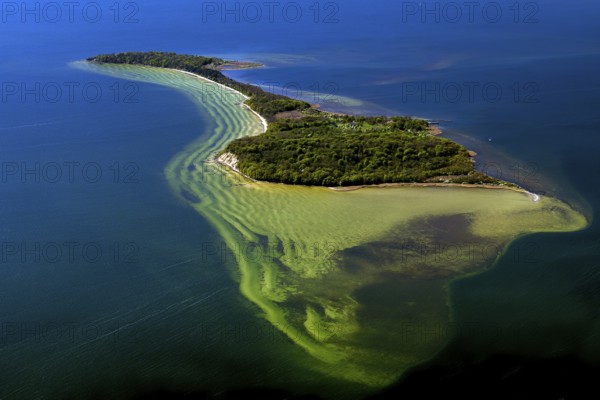 Vilm Island, Putbus, Mecklenburg-Western Pomerania, Germany, aerial photo from a small aircraft, 27