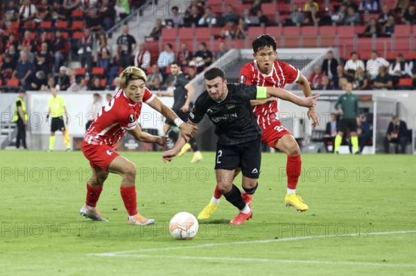 Strong in duels and dangerous in goals: Ritsu Doan (SC Freiburg) with Wooyeong Jeong Woo-Yeong