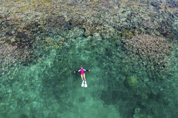Snorkelling at House Reef of Lissenung, New Ireland, Papua New Guinea | Snorkeling at House Reef of