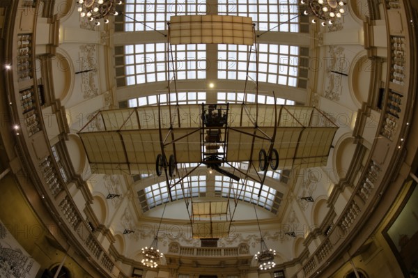 Fisheye, interior view, aeroplane, Bristol City Museum and Art Gallery, Bristol, England, Great