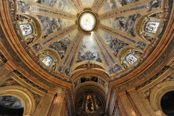 Dome, Real Basilica de Francisco el Grande, Basilica, Church, Madrid, Spain, Europe