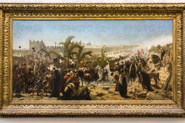 La llegada del príncipe heredero de Prusia en Jerusalem 4 de noviembre de 1869, Alte