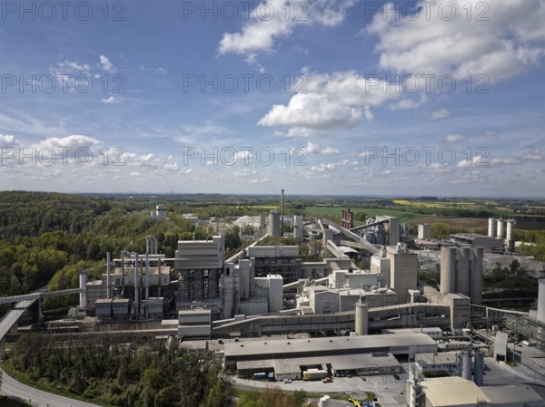 The Flandersbach lime plant in Wuelfrath, North Rhine-Westphalia, was founded in 1903. It is the
