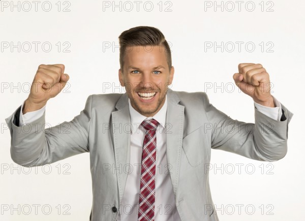 Young, dynamic businessman. Successful young entrepreneur Austria