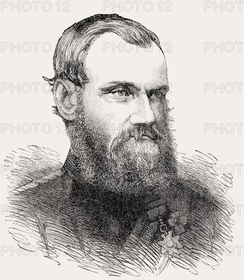 General Sir Samuel James Browne, 1824-1901, British Indian Army cavalry officer in India and