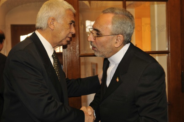 Switzerland: Politicians and diplomats meet at the Iranian Embassy in Bern on the occasion of the