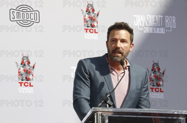 Ben Affleck at Kevin Smith and Jason Mewes hands and footprint ceremony held at the TCL Chinese