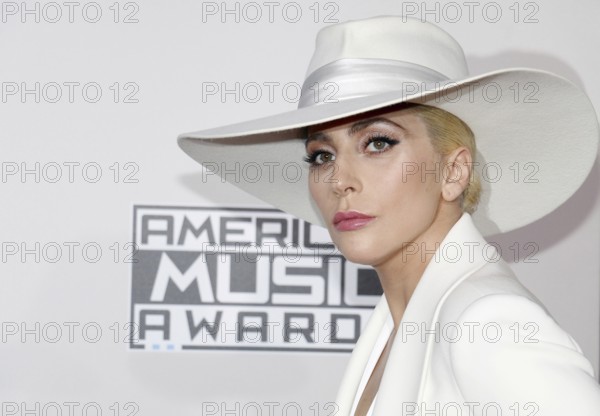 Lady Gaga at the 2016 American Music Awards held at the Microsoft Theater in Los Angeles, USA on