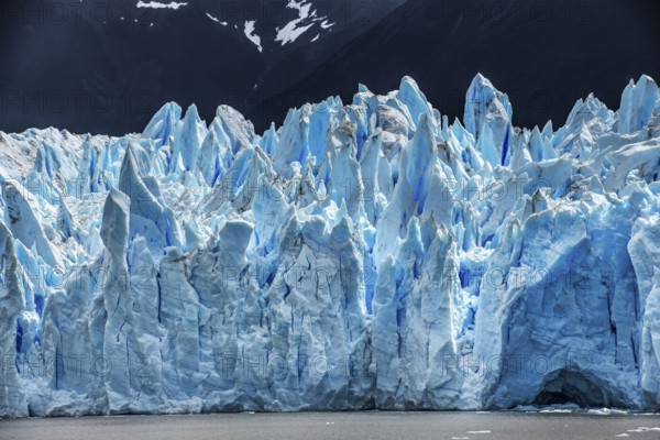 Perito Moreno Glacier, glacier tongue, glacier break, Los Glaciares National Park, Santa Cruz,
