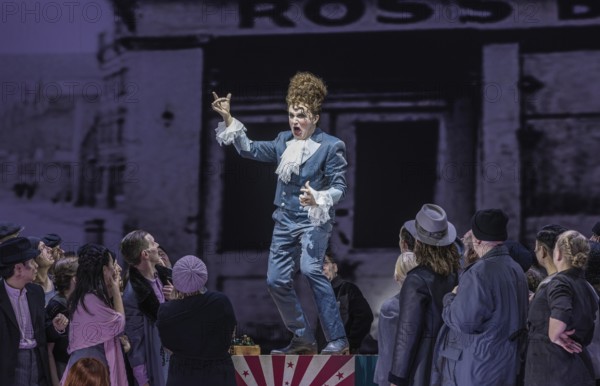 BERLIN, Germany - November 2024: Sweeney Todd (The Demon Barber of Fleet Street) - A musical