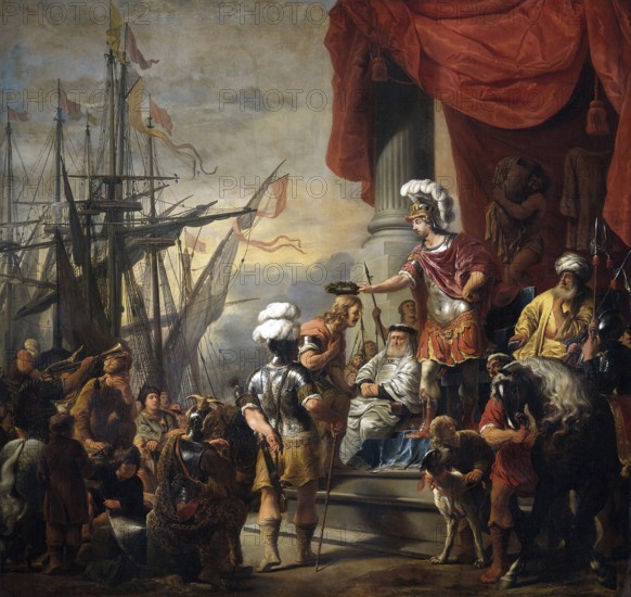 In Greco-Roman mythology, Aeneas was a prince of Troy, the son of Anchises and the goddess