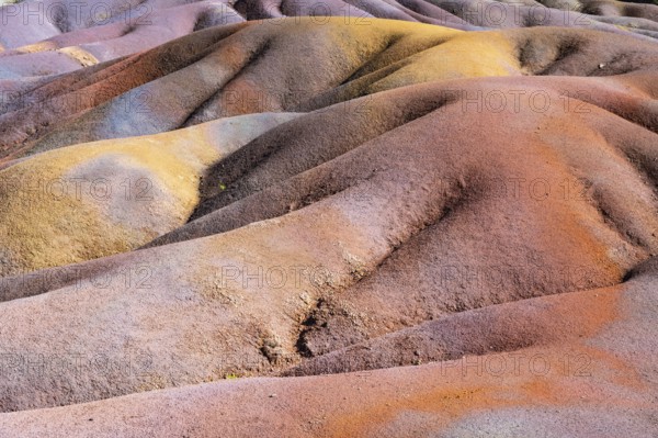 Seven Coloured Earth, 7th coloured earth, Minerals, Geopark, Terres des couleurs, Chamarel, Indian