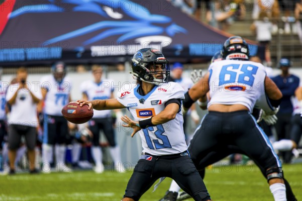 ELF/ Game: Panthers Wroclaw at Stuttgart Surge on 21. Juny. 2024, in the Gazi Stadium, Stuttgart,