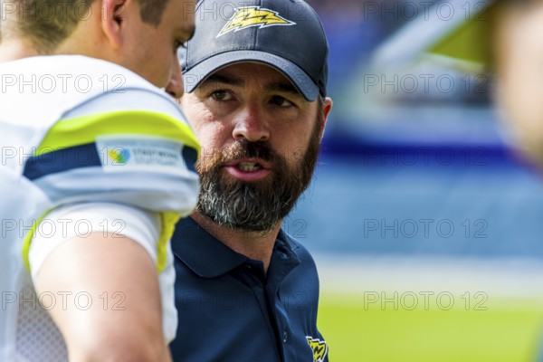 ELF/ Semi-Final Game : Stuttgart Surge at Vienna Vikings on 16. Sept. 2023, in the Generali-Arena,