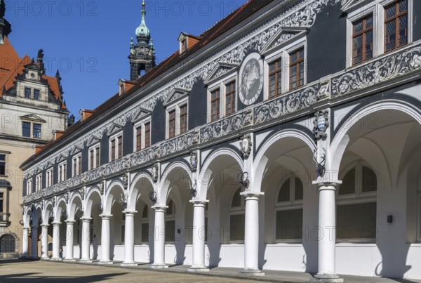 Langer Gang (long corridor) is a long arcaded open structure, Dresden, Germany. It was constructed