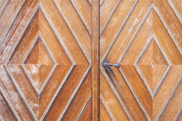 Church door, detail, Roman Catholic parish church of St. Andrä im Sausal, St. Andrä im Sausal,