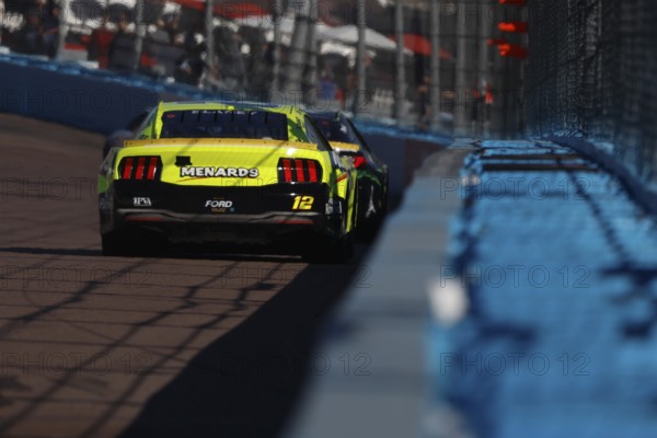 RYAN BLANEY (12) of High Point, NC races for the NASCAR Cup Series Championship Race at Phoenix