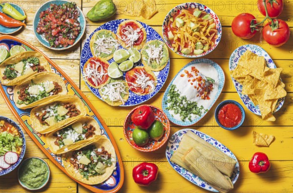 Food, Mexican festive food for independence day, independencia chiles en nogada, tacos al pastor,