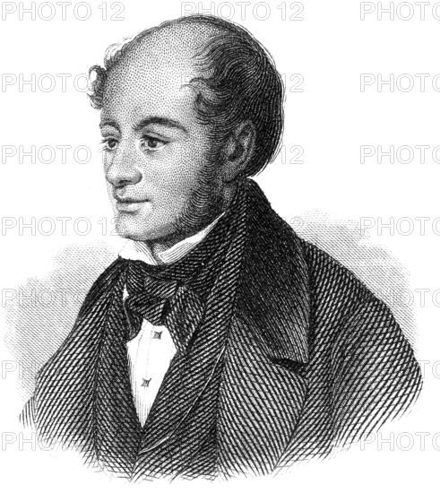 Portrait of Baron Ernst von Feuchtersleben or Ernst Maria Johann Karl Freiherr von Feuchtersleben,