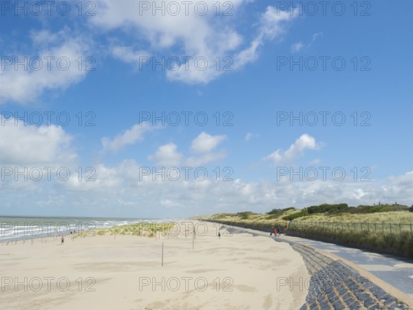 Close to the city of Oostende, Belgium, travellers find a wild coast with beautiful beaches and