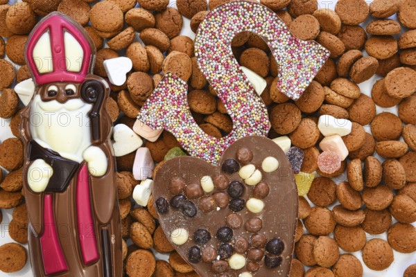 October 15, 2023.Gingernuts, chocolate and candy for the traditional Dutch children's festival