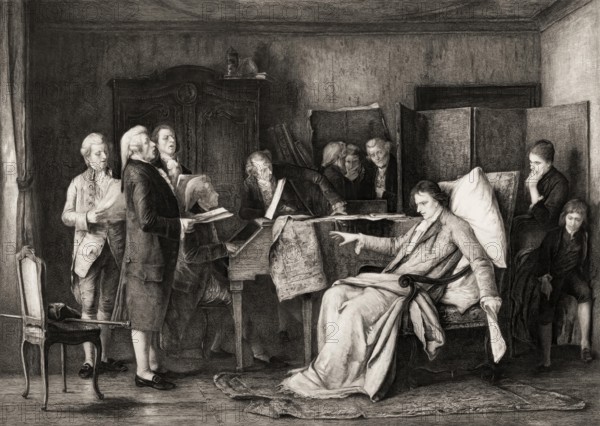 Death of Wolfgang Amadeus Mozart, 1756 – 1791, composer of classical music, First Viennese School,