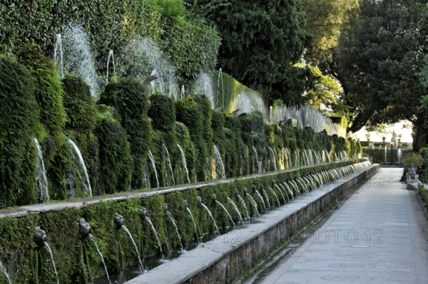 Avenue of a Hundred Fountains, Viale delle Cento Fontane, behind Fontana della Rometta, Renaissance